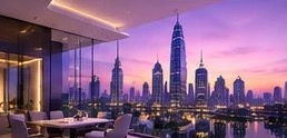 East Plum Thailand office overlooking the Bangkok skyline